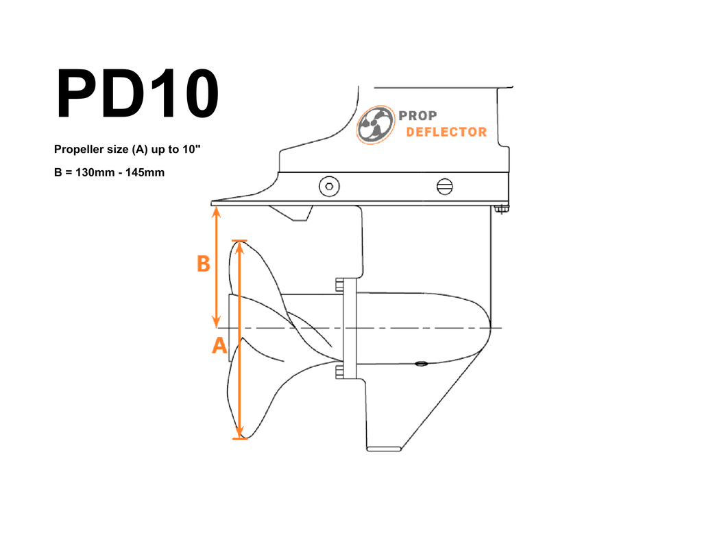 Universal prop deflector